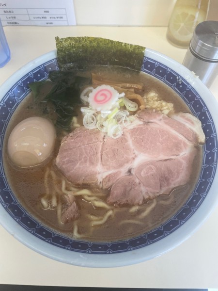 「味玉二丁目ラーメン（ニンニクちょっと）」@自家製麺 二丁目ラーメンの写真