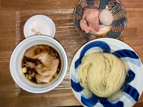 「昆布水つけ麺醤油」@中華蕎麦 みうらの写真