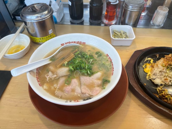 「ラーメン」@ラーメン 横綱 豊橋店の写真