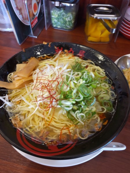 「【限定】黄金塩雲呑麺＋セットチャーハン」@ラーメン魁力屋 蕨店の写真