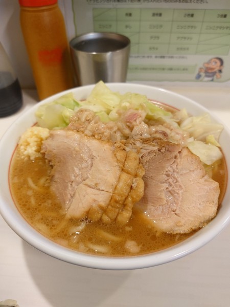 「小ラーメン  ニンニク  アブラ」@ハイパーファットンの写真