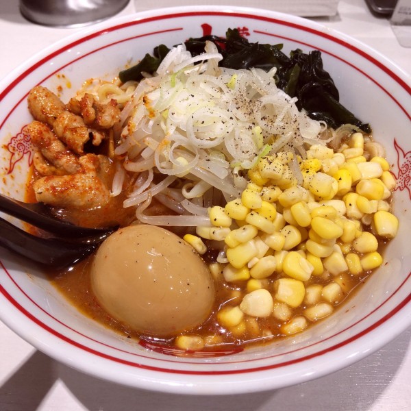 「冷冷味噌ラーメン（￥920）」@蒙古タンメン 中本 川崎店の写真