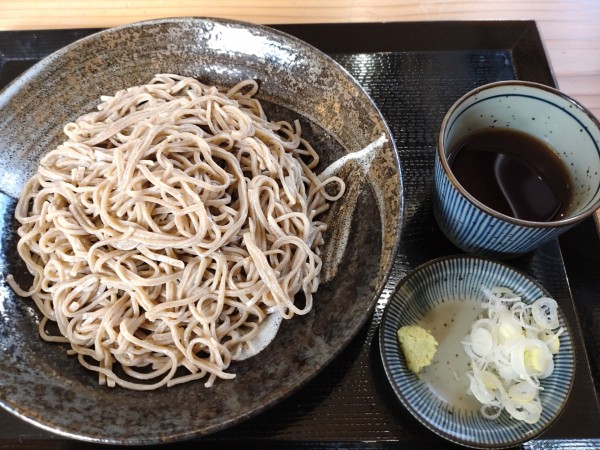 「盛りそば（二八そば）　８５０円」@蕎麦の里 伊吹の写真