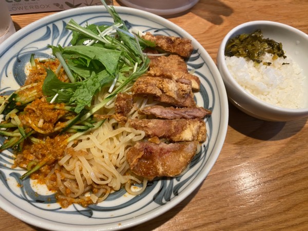 「排骨冷やし坦々麺 1080」@Renge no Gotokuの写真