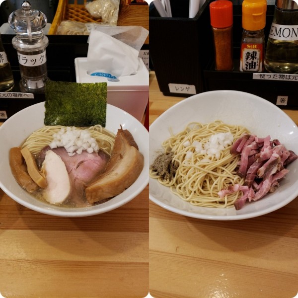 「煮干しらーめん(塩)＋豚バラ＋和え玉」@煮干らーめん 川むらの写真