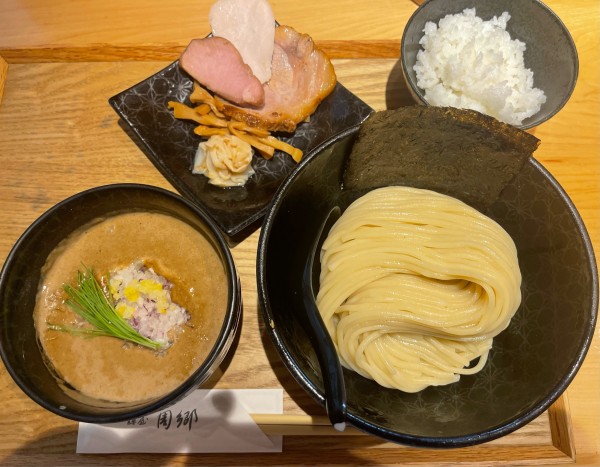 「つけ麺(大)」@麺屋 周郷 新橋店の写真