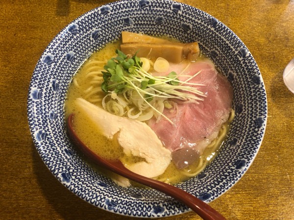 「鶏白湯SOBA塩」@鶏SOBA新之助の写真