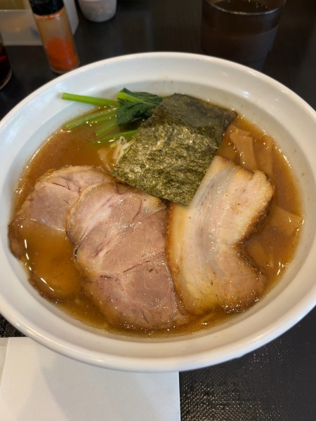 「中華そば醤油」@中華そば 松葉の写真