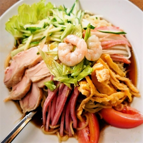 「冷やし中華」@中國料理 熊福の写真