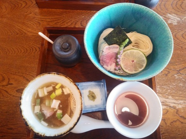 「昆布水つけそば中 1250円」@中華そば さぶろうの写真