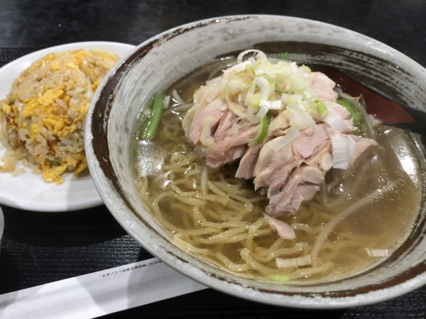 「鷄そばタンメンセット」@福星酒家の写真