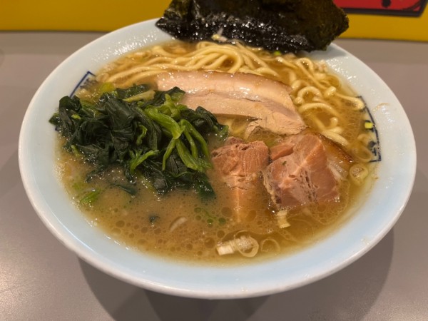 「広豚麺ラフテーほうれん草」@広豚麺 改の写真