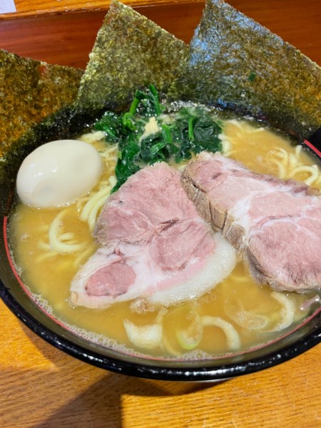 「ラーメン中盛」@横浜家系ラーメン 大将家の写真