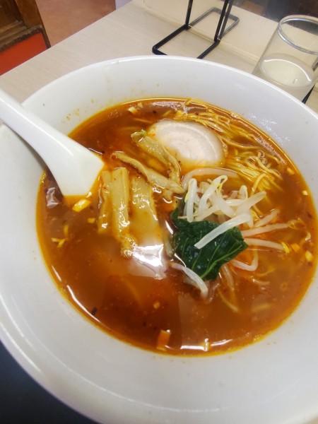 「辛口ラーメン７００円」@中華 玉林の写真