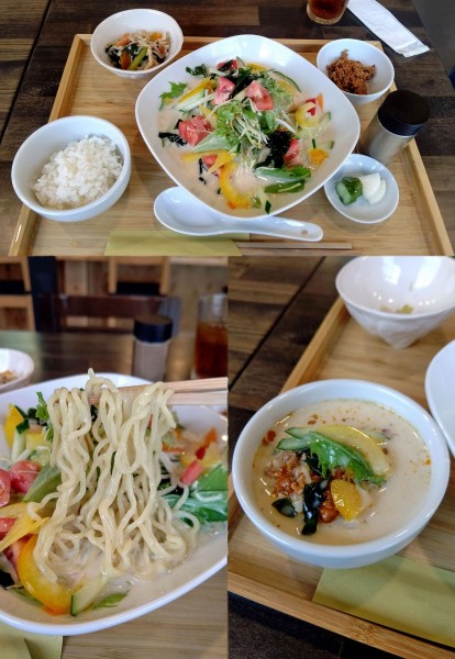 「夏季限定『冷しコラーゲンラーメン(¥1200)』」@お食事処 みらい屋の写真