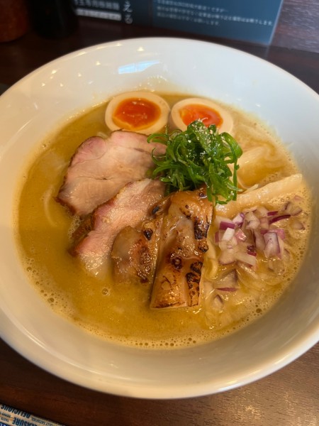 「特製鶏白湯らーめん」@麺乃はるの写真