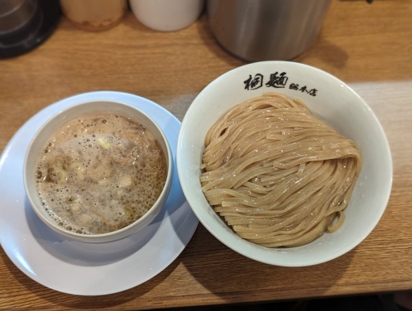 「こってりつけ麺1.5玉」@中華そば 桐麺 総本店の写真