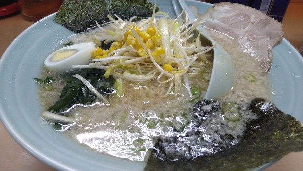 「ネギラーメン、餃子（Ａセット）」@ラーメンショップ ヤマキンチェーン本部の写真