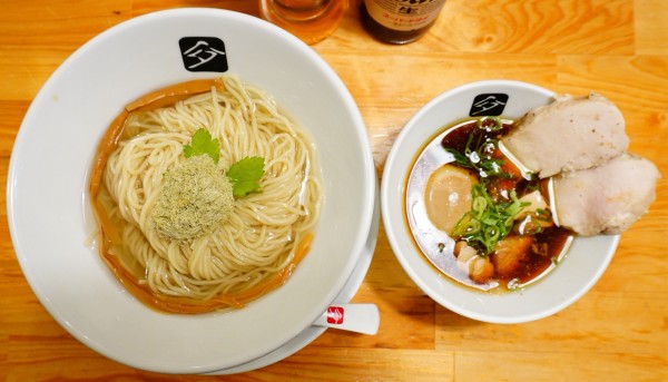 「特製鶏つけそば＋スーパードライ小瓶」@中華そば 髙野の写真