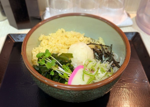 「冷したぬきそば(550円)」@しらんの写真