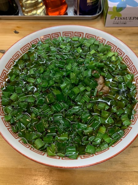 「にらそば 900円」@トキワの写真