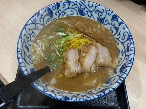 「味噌拉麺　830円」@函館麺屋 四代目の写真