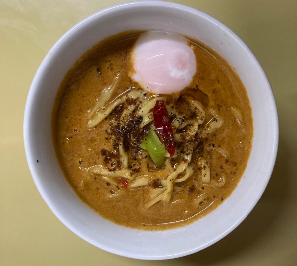 「黒カラシビ麺」@龍門瀑の写真