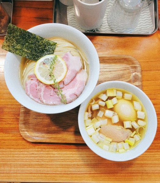 「昆布水つけめん 塩」@アメノオトの写真