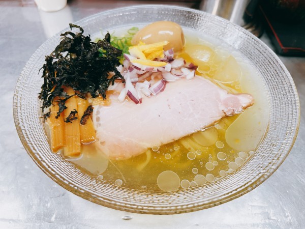 「冷製ゆず塩」@麺や 睡蓮の写真