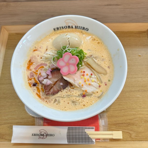 「冷やし濃厚えびそば」@えびそば 緋彩の写真