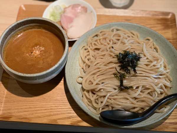「渡り蟹のつけ麺（中盛）」@ボノボの写真