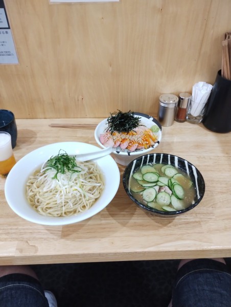 「鯵の冷汁そば 大 1000円」@中華そば You Leeの写真