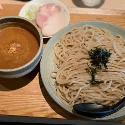 渡り蟹のつけ麺（中盛）