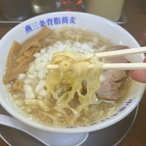 「背脂煮干中華そば」@燕三条中華そば ぎと家 武里本店の写真