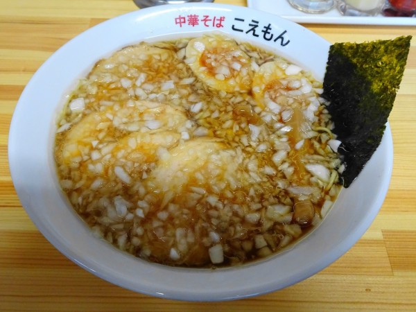 「バラチャーシューメン（1,000円）＋味玉＋玉ねぎ増し」@こえもんの写真