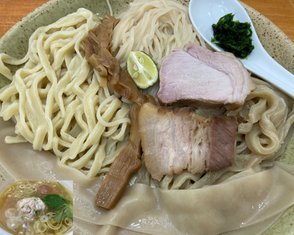 「特製つけ麺(塩)(中)」@和渦製麺の写真