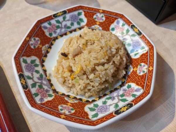 「半炒飯＋うま塩タンメン：820円」@中華食堂 一番館 池袋サンシャイン60通り店の写真