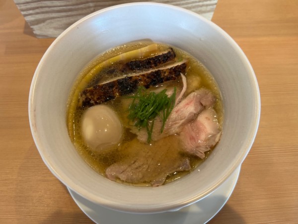 「特製白醤油らぁめん」@らぁ麺 そらいちの写真