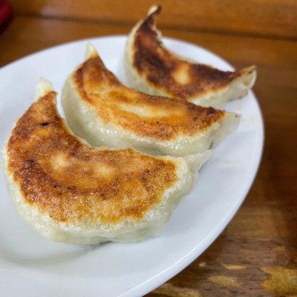 「ランチ餃子（３個）380円」@大和屋の写真