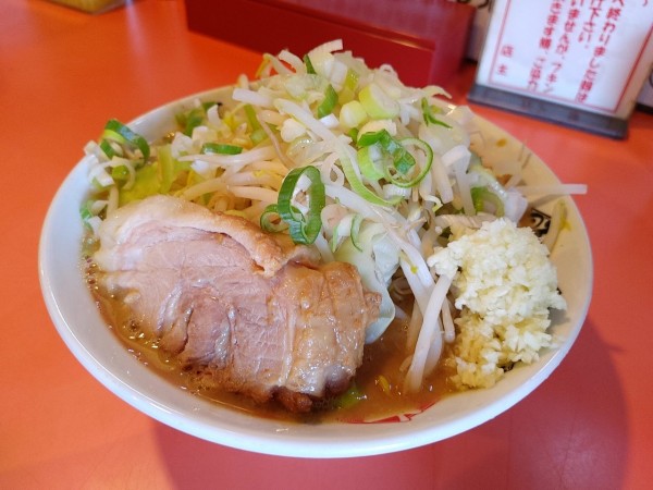 「ミニラーメン豚一切れ950円」@ちばからの写真