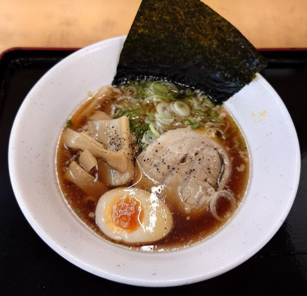 「川越醤油ラーメン(900円)」@道なか食堂 げんきの写真