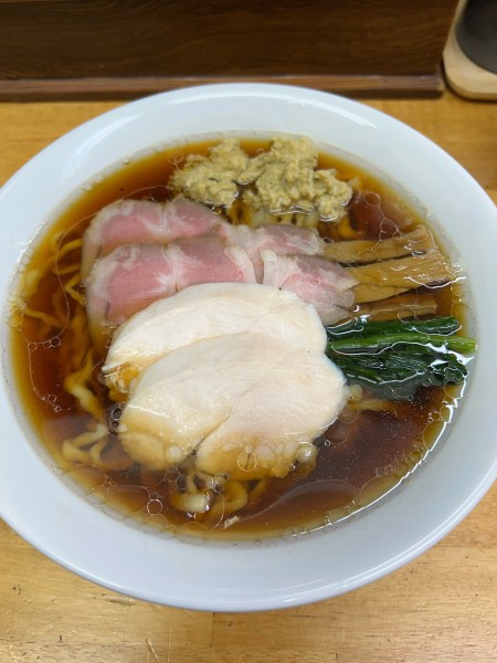 「浅利中華蕎麦」@麺道 六善 お花茶屋店の写真