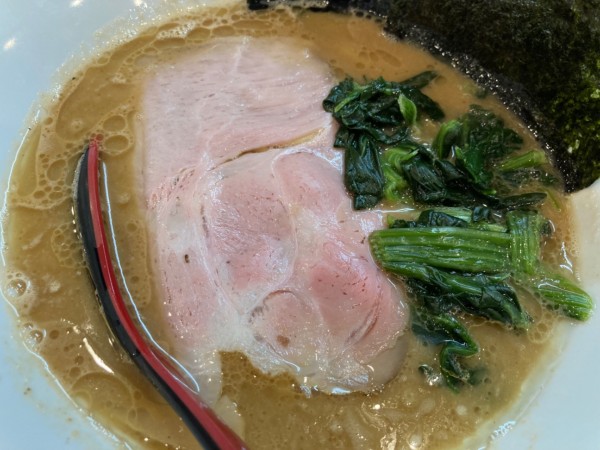 「極濃ラーメン+ライス」@極濃家系ラーメン 歩輝勇 センター北店の写真