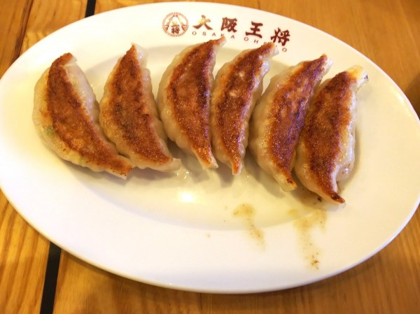 「元祖焼餃子 290円」@大阪王将 エルム店の写真