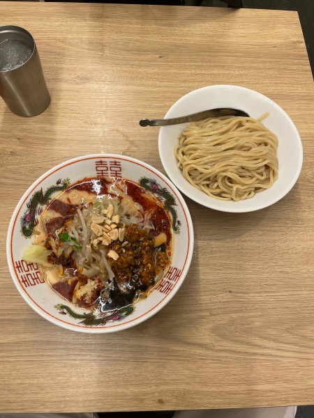 「冷やし担々麺　つけ麺(980円)7月・8月限定」@つけめんTETSU 横浜ランドマークプラザ店の写真