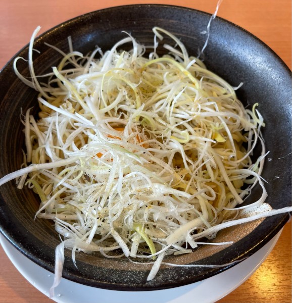 「ねぎ玉中華そば大盛　ギョウザセット」@幸楽苑 千葉おゆみ野店の写真