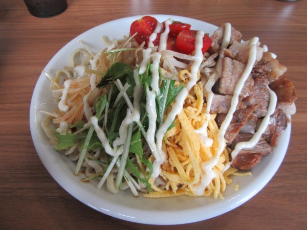 「限定　俺道アイススペシャル（１２００円）＋ガリマヨ１００円」@俺の生きる道 つくば店の写真