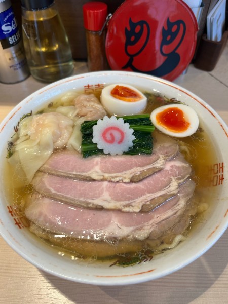 「ちょっとずつ白だしラーメン　チャーシューちょい増し」@キング製麺の写真