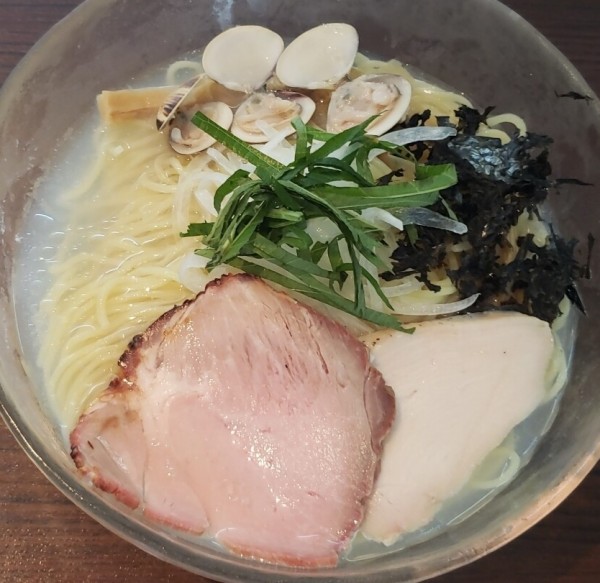 「【限定】「貝３種」浅利×蛤×蜆 冷やし（大盛無料）￥950他」@旬菜麺屋 雅流の写真