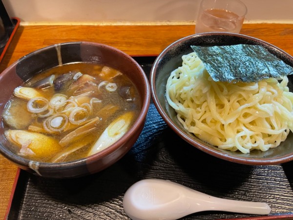 「揚げ茄子つけ麺」@佐野ラーメン たかのの写真